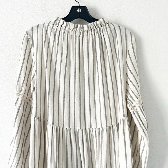 Fahhar Striped Midi Dress - Picture 5 of 11